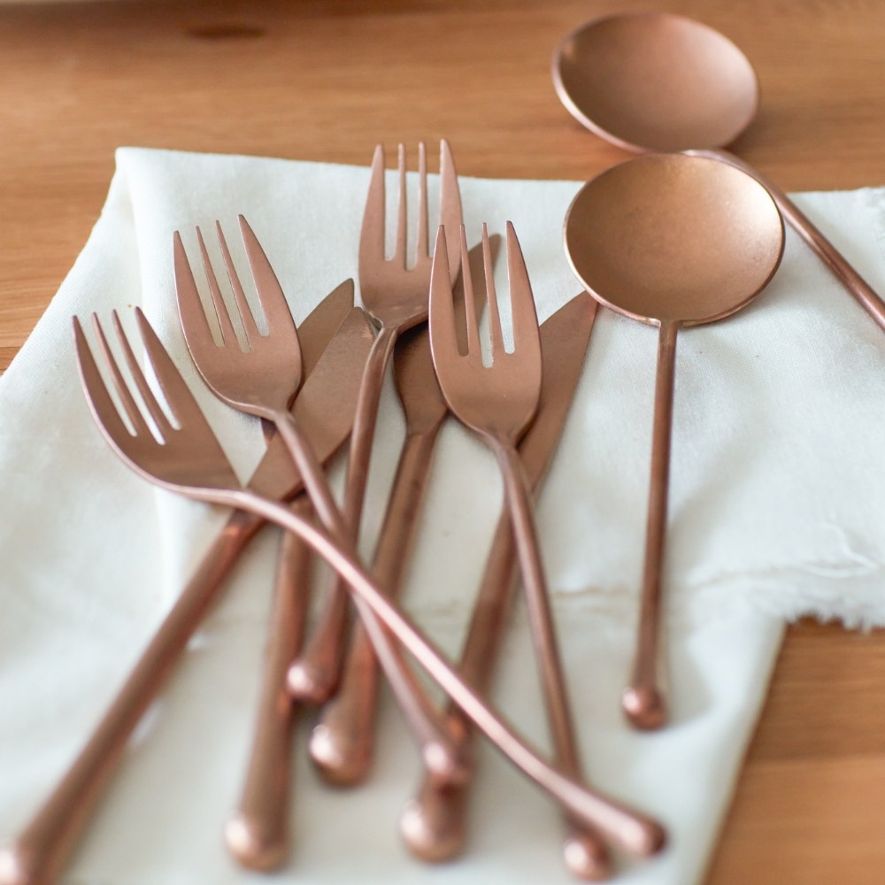 奧爾圖304不鏽鋼咖啡匙霧金｜餐茶用具｜HOLA 和樂家居