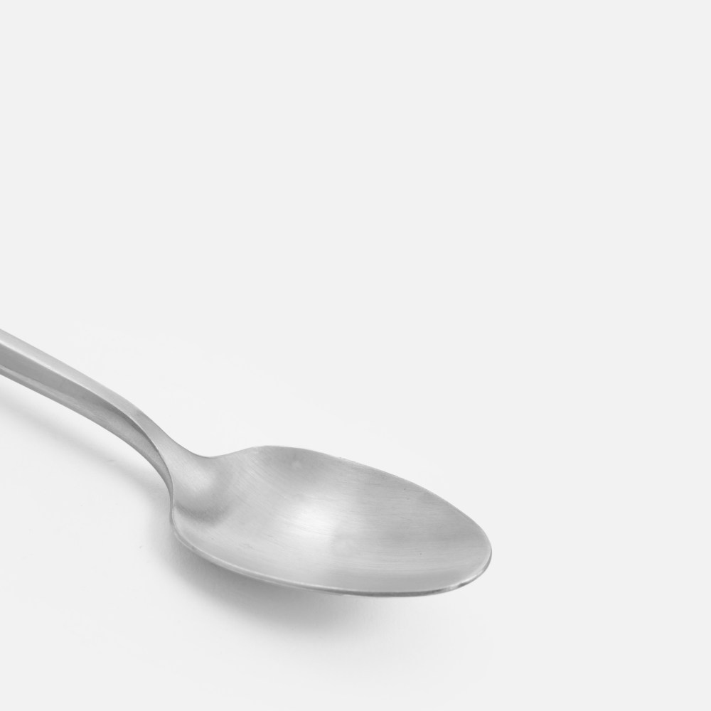 伊登不鏽鋼點心匙16cm 六角銀｜餐茶用具｜HOLA 和樂家居