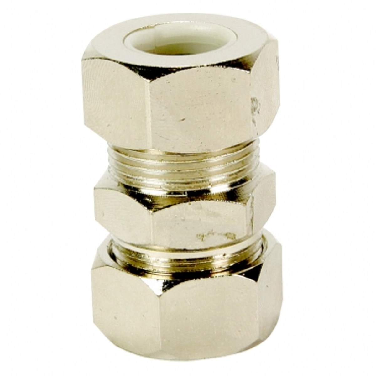 免工具明管双外牙接头 1/2"