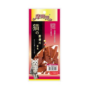 Mores 摩爾思 貓潔牙片 挪威鮭魚 40g x 4包入