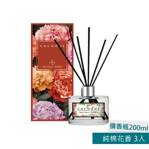 Cocodor 秋楓限定版擴香瓶 200ml 擴香- 純棉花香3入