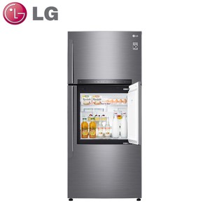 原廠好禮送★【LG樂金】525L變頻上下門冰箱GN-DL567SV