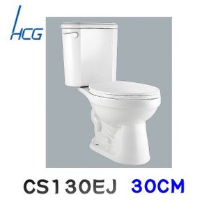 【HCG 和成】兩件式省水馬桶(CS130EJ)-牙色 管距30CM