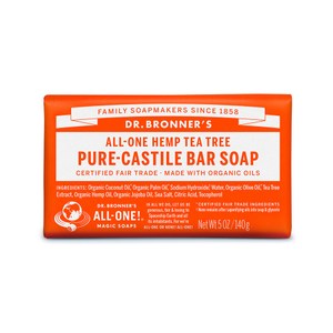 DR.BRONNER’S【布朗博士】有機茶樹控油潔顏皂5oz/140g