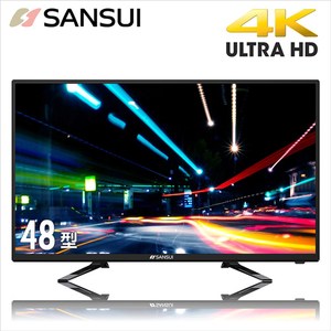 【SANSUI 山水】48型 4K UHD多媒體液晶顯示器(含視訊盒)
