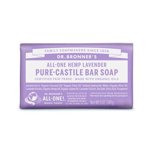 DR.BRONNER’S【布朗博士】有機薰衣草淨化潔顏皂5oz/140g