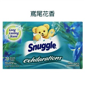 美國 Snuggle 烘乾機香衣片---鳶尾花香(70片*3盒)