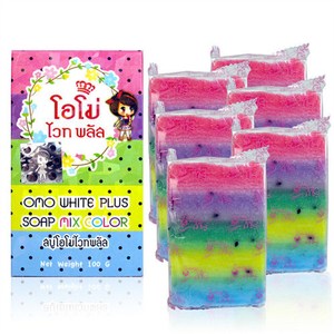 泰國Omo White Plus 繽紛彩虹皂(100g)*12