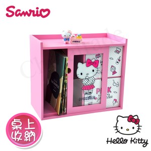 【Hello Kitty】美妝透明拉抽櫃 桌上收納 文具收納 飾品收納