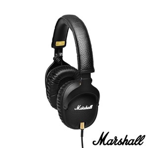 英國 Marshall Monitor耳罩式監聽通話耳機 精簡黑