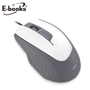 E-books M31 光學1600 CPI滑鼠白