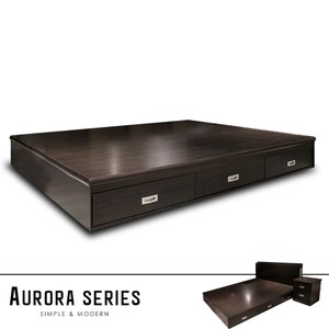【obis】AURORA奧羅拉5尺六抽床底胡桃