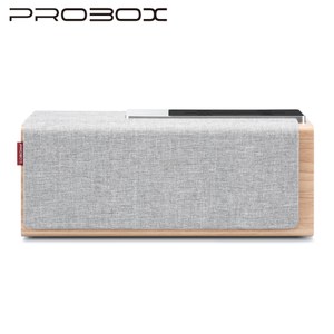 PROBOX Teana Sound木質無線藍牙喇叭 | 15W淺灰色