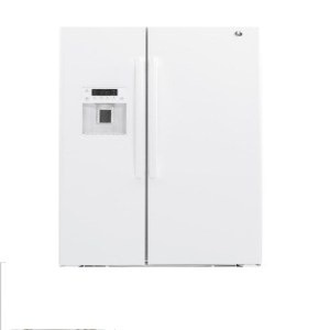 GE 美國 奇異 GZS22DGWW 702L 對開門冰箱 白色