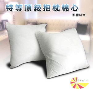 【凱蕾絲帝】特級可水洗棉-抱枕裸棉內材-48~50CM專用-二入