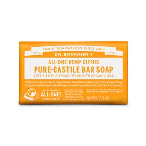 DR.BRONNER’S【布朗博士】有機柑橘亮白潔顏皂 5oz/140g