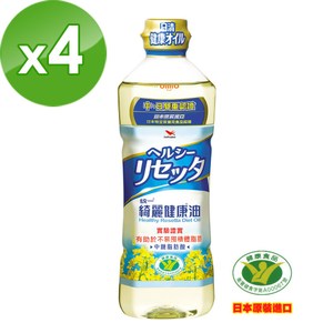 統一綺麗健康油(652毫升/瓶)4入組