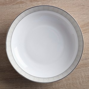 HOLA home 亞麻星辰骨瓷飯盤7.5吋
