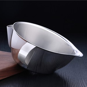 PUSH!廚房用品304不銹鋼濾油器隔油碗油水分離器特大號D135-1特大號