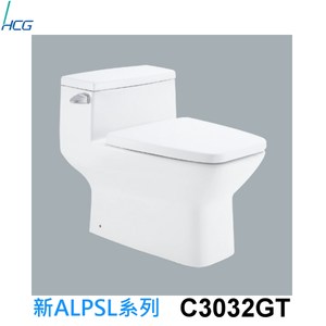 【HCG和成】新ALPSL系列金級省水單體馬桶(C3032GT)