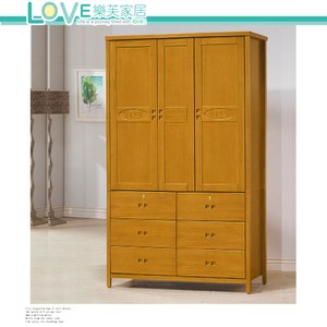 【LOVE 樂芙】香杉美檜4x7尺衣櫥含內鏡