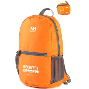 【PUSH!】折疊便攜式登山背包旅行包萬用旅行袋U29-4橙色