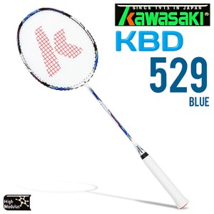 Kawasaki KBD529 碳纖維超輕羽球拍(藍)