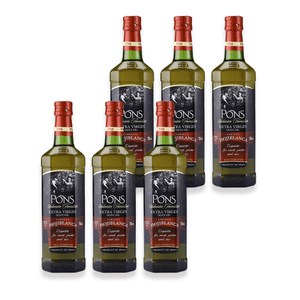 (組)西班牙PONS特級冷壓單品橄欖油Hojiblanca750ML 6入組