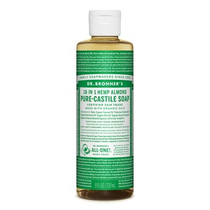 DR.BRONNER’S【布朗博士】杏仁滋養潔膚露8oz/237ml