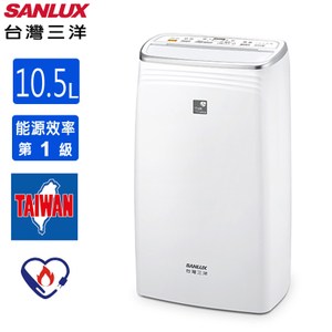 SANLUX台灣三洋10.5公升負離子清淨除濕機 SDH-106M