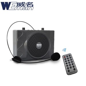 【WEMAN威名】充電式多媒體教學擴音機(LM-101)搖控加強版+送領夾式麥克