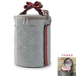 【PUSH! 餐具用品】便當盒保溫提袋(大號1入)E94