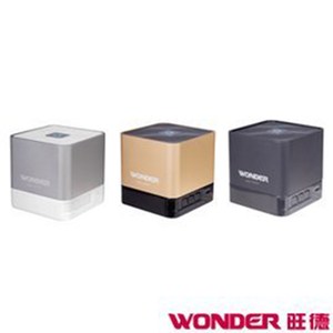 WONDER 旺德 無線藍芽攜帶型喇叭 WS-T002U (黑)