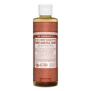 DR.BRONNER’S【布朗博士】尤加利淨化潔膚露8oz/237ml