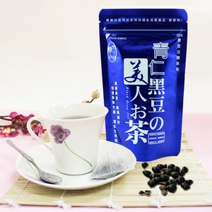 【那魯灣】台灣無毒黑豆美人茶12袋(含運價/10gX10小包/袋青仁 12袋(1