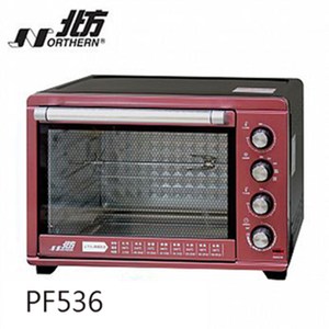北方 36L 雙溫控旋風電烤箱 PF536 /熱風循環烘烤功能
