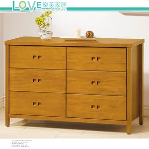 【LOVE 樂芙】香杉美檜六斗櫃129