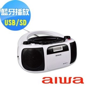 AIWA 愛華 CR-BUE40 CD藍牙手提音響 可支援USB