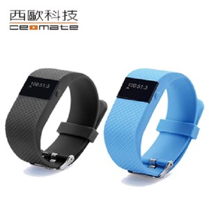 西歐科技 CME-X8-H10 藍芽智能心率手環黑