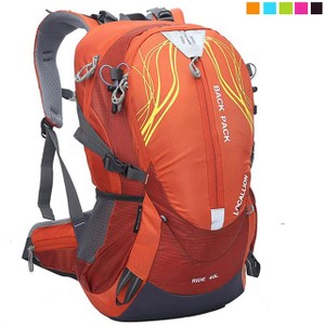 【PUSH! 戶外休閒登山用品】40L 登山包 旅行背包 U13-1橘色