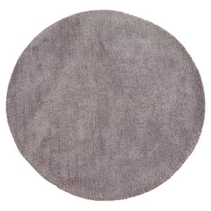 hola 达芬防蟎抗菌地毯 120x120cm 圆形 灰色款