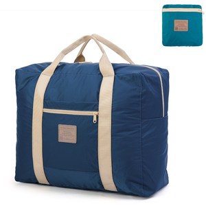 【PUSH!戶外休閒用品】可折疊便攜式萬用旅行袋紫色P88-1