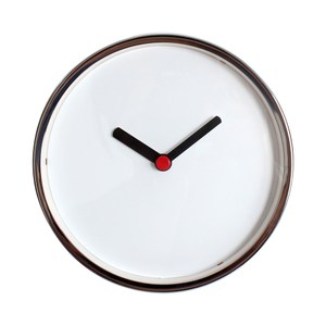lovel 16cm時光小偷鋁框靜音壁掛時鐘(m736)