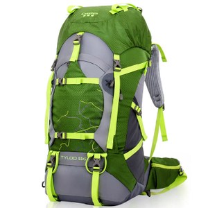 【PUSH! 戶外休閒登山用品】40L 登山包 旅行背包 U13-2綠色
