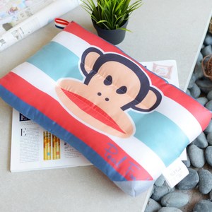 【Paul Frank 大嘴猴】紳士守則天絲水洗午安枕
