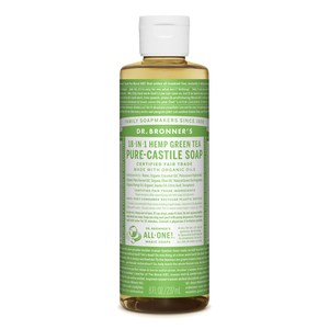 DR.BRONNER’S【布朗博士】綠茶清新潔膚露8oz/237ml