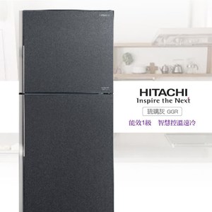 HITACHI 日立 雙門電冰箱 RG399-GGR 381L