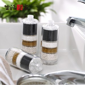 【生活采家】家庭型加量交叉導水淋浴除氯過濾器_3入(#99282)