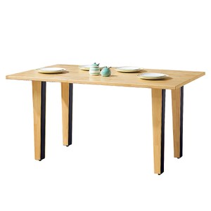 【YFS】達倫實木4.3尺餐桌-130x80x75.5cm