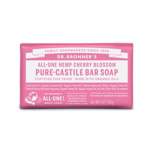 DR.BRONNER’S【布朗博士】有機櫻花柔嫩潔顏皂5oz/140g